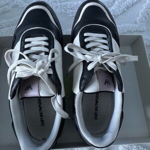 Emporio Armani Monochrome Sneakers